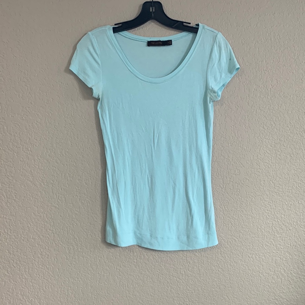 The Limited blue tee shirt